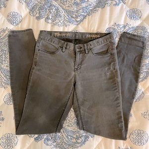 Madewell Gray Legging Skinny Jeans 27 / 4